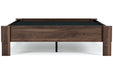 Calverson Mocha Full Platform Bed - Gate FurnitureFull Bed