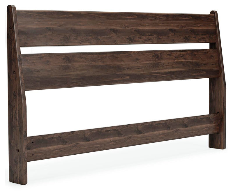Calverson Queen Panel Headboard, Dresser and Chest in Mocha - PKG017858