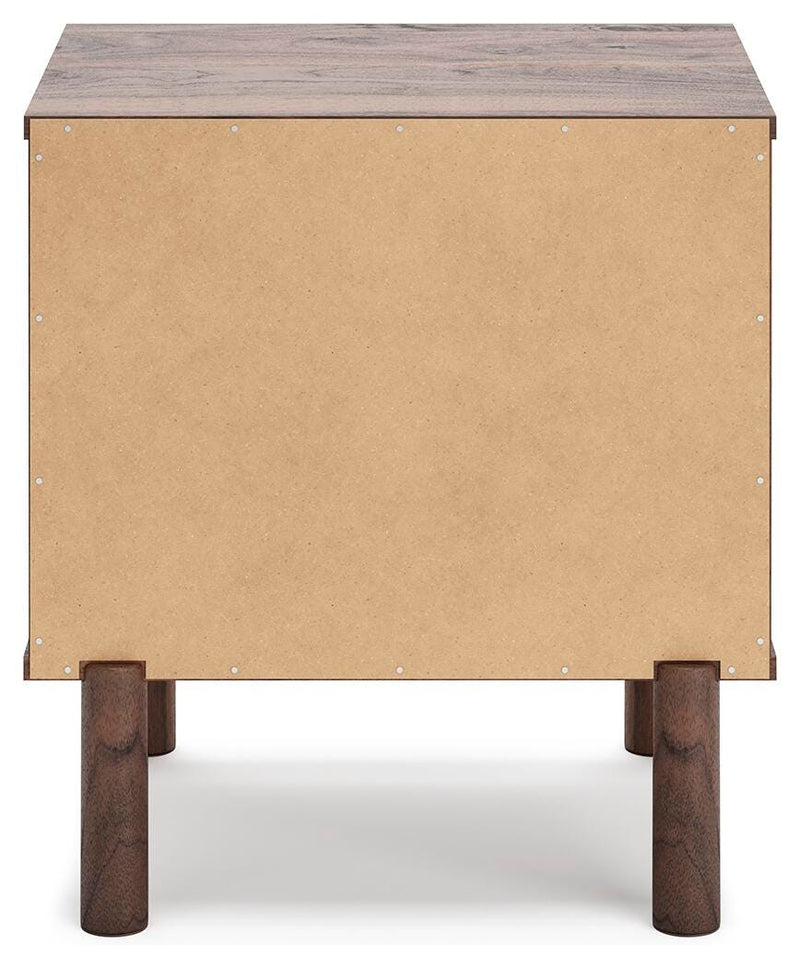 Calverson Queen Panel Headboard, Dresser, Chest and Nightstand in Mocha - PKG017859