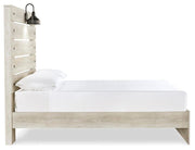 Cambeck Full Panel Storage Bed, 2 Chests and 1 Nightstand - B192B136