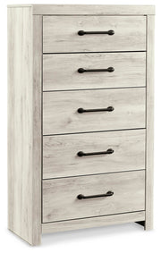 Cambeck Full Panel Storage Bed, 2 Chests and 1 Nightstand - B192B136
