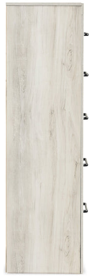 Cambeck King Panel Bed with Chest and Nightstand in Whitewash from Ashley - Lara Furniture