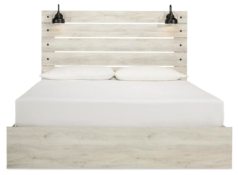 Cambeck King Panel Bed with Storage, Dresser, Chest and 2 Nightstands - B192B146