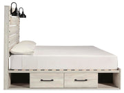 Cambeck King Panel Bed with Storage, Dresser, Chest and 2 Nightstands - B192B146