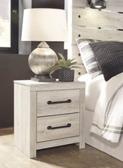 Cambeck Whitewash Double Side Storage Platform Bedroom Set - Gate FurnitureBedroom Set