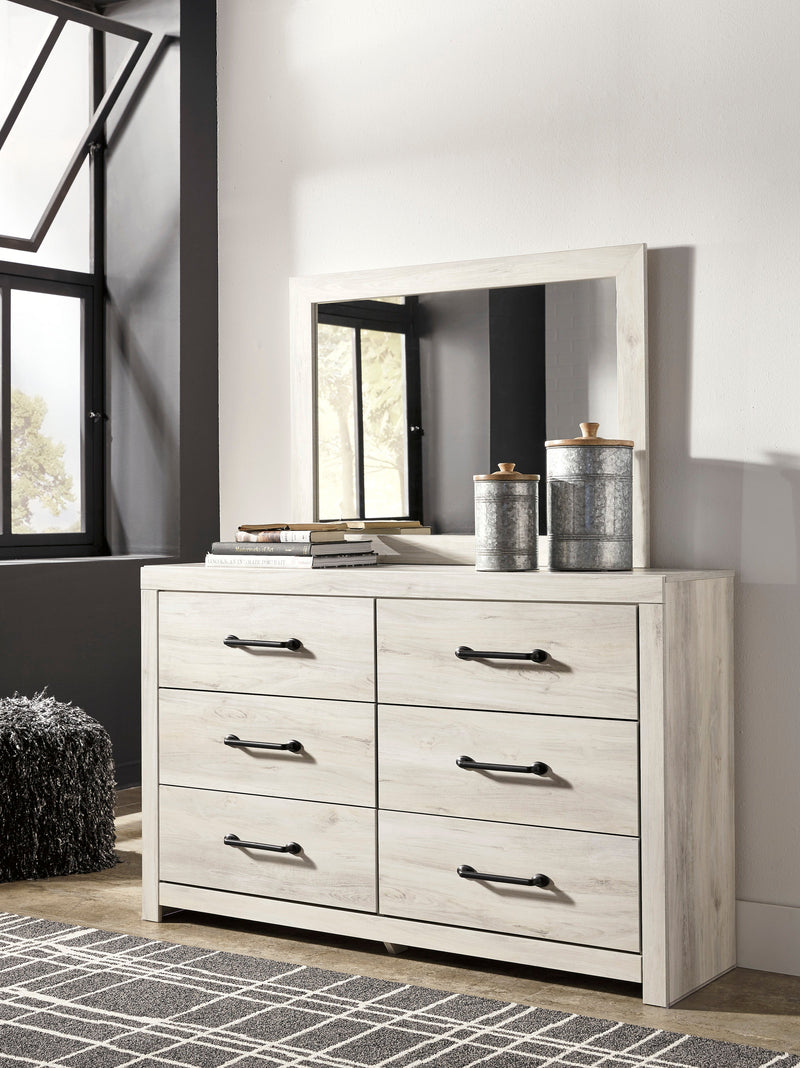 Cambeck Whitewash Double Side Storage Platform Bedroom Set - Gate FurnitureBedroom Set