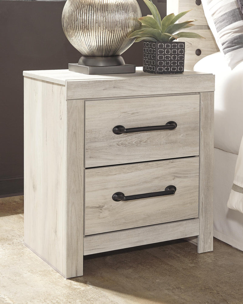 Cambeck Whitewash King Panel Bed, Dresser, Chest and 2 Nightstands - B192B112