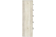 Cambeck Whitewash Narrow Chest of Drawers - Lara FurnitureChest