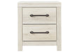 Cambeck Whitewash Nightstand - Gate FurnitureNightstand