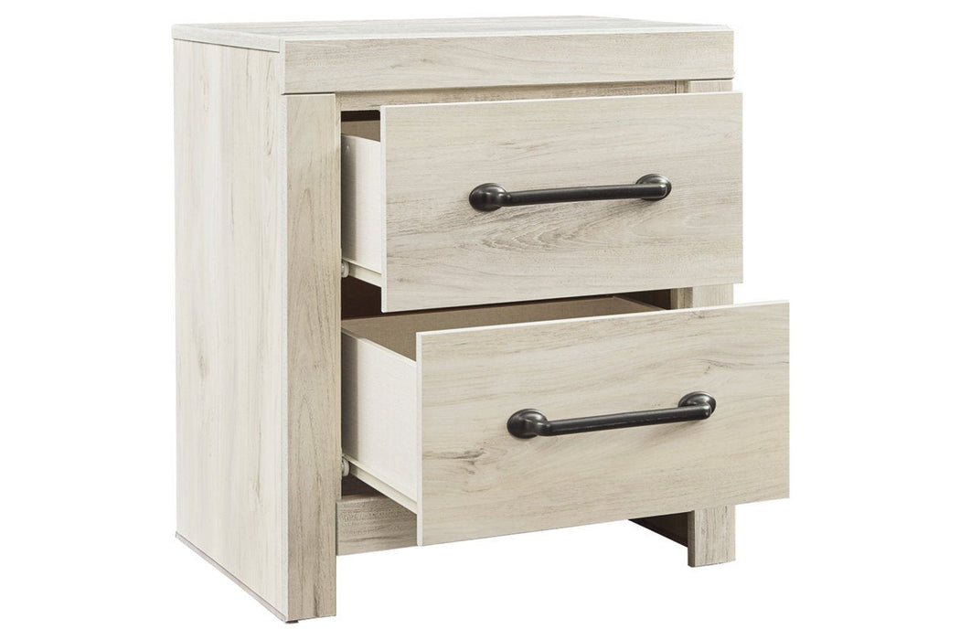 Cambeck Whitewash Nightstand - Gate FurnitureNightstand