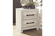 Cambeck Whitewash Nightstand - Gate FurnitureNightstand