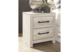 Cambeck Whitewash Nightstand - Gate FurnitureNightstand