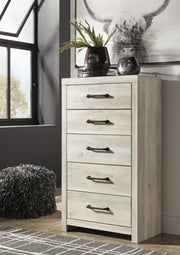 Cambeck Whitewash Queen Storage Bed, Chest and 2 Nightstands - B192B128