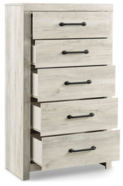 Cambeck Whitewash Queen Storage Bed, Chest and 2 Nightstands - B192B128