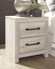 Cambeck Whitewash Twin Panel Bed, 2 Dressers, 2 Mirrors and 2 Nightstands - B192B88