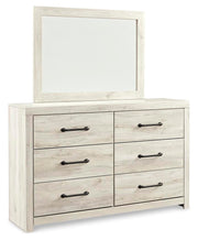 Cambeck Whitewash Twin Panel Bed, 2 Dressers, 2 Mirrors and 2 Nightstands - B192B88