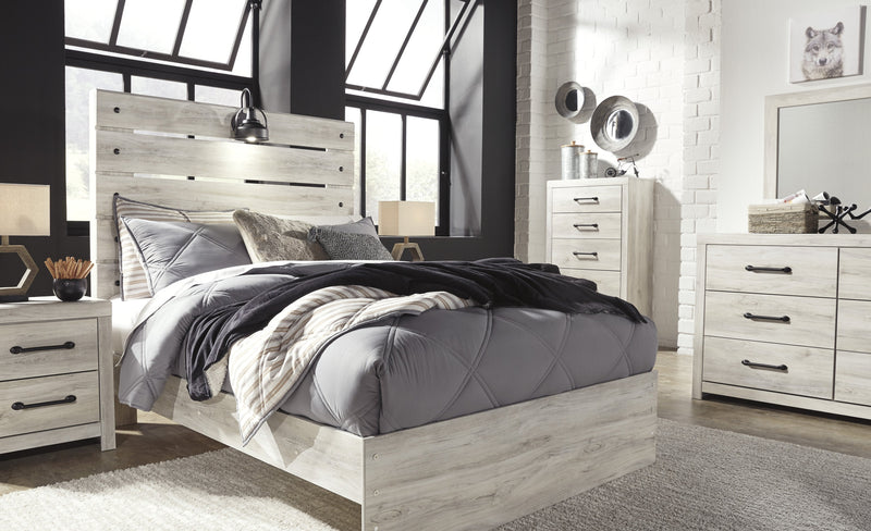 Cambeck Whitewash Youth Panel Bedroom Set - Lara FurnitureYouth Bedroom Set