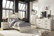 Cambeck Whitewash Youth Panel Bedroom Set - Lara FurnitureYouth Bedroom Set