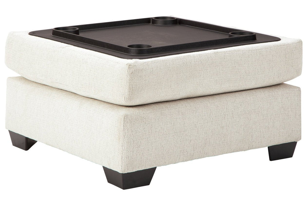 Cambri Snow Ottoman With Storage - 9280111 - Lara Furniture