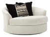 Cambri Snow Oversized Chair - Gate FurnitureAccent Chair