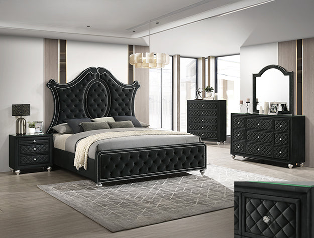 Cameo Dresser Top - Black - B2180-11