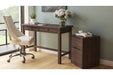 Camiburg Warm Brown 47" Home Office Desk - Gate FurnitureOffice Desks