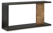 Camlett Brown Console Sofa Table - A4000594