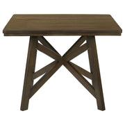 Canfield 47-inch Square Counter Height Dining Table Brown - 109178