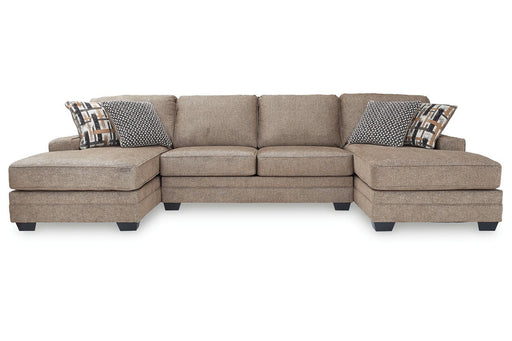 Cannonbrook Nutmeg 3 - Piece Sectional with Chaise - Gate FurnitureSectional