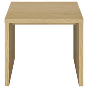 Canoga 2-piece Lift Top Cocktail Coffee Table Set Light Oak - 706348-S2
