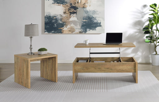Canoga 2-piece Lift Top Cocktail Coffee Table Set Mango - 706358-S2