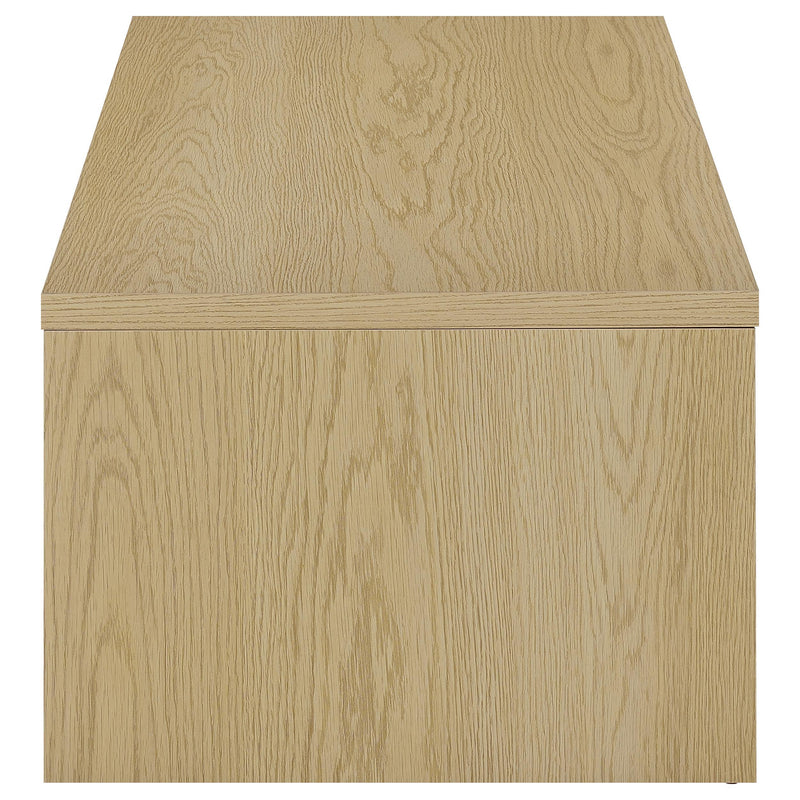 Canoga 3-piece Lift Top Cocktail Coffee Table Set Light Oak - 706348-S3
