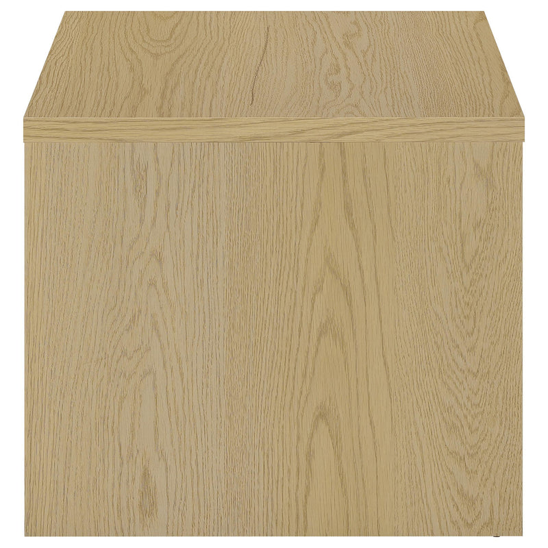 Canoga 3-piece Lift Top Cocktail Coffee Table Set Light Oak - 706348-S3
