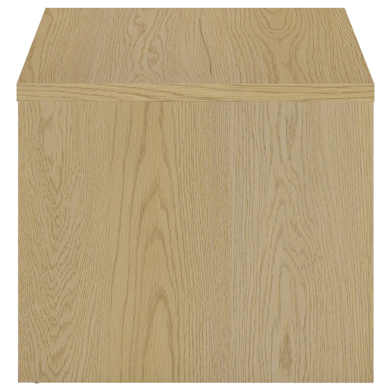 Canoga 3-piece Lift Top Cocktail Coffee Table Set Light Oak - 706348-S3