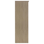 Canova 3-door Bedroom Wardrobe Storage Cabinet Armoire Latte - 950445