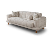 Canyon Convertible Loveseat in Cream - 200-ST-CAN-CREMONA02-2