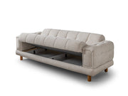Canyon Convertible Loveseat in Cream - 200-ST-CAN-CREMONA02-2