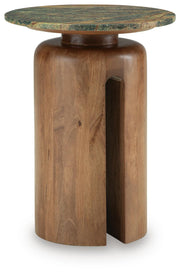 Caplow Brown/Green Accent Table - A4000750