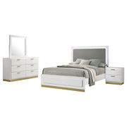Caraway 4-piece Queen Bedroom Set White - 224771Q-S4