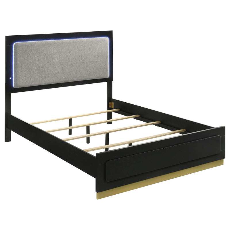 Caraway 5-piece Eastern King Bedroom Set Black - 224781KE-S5