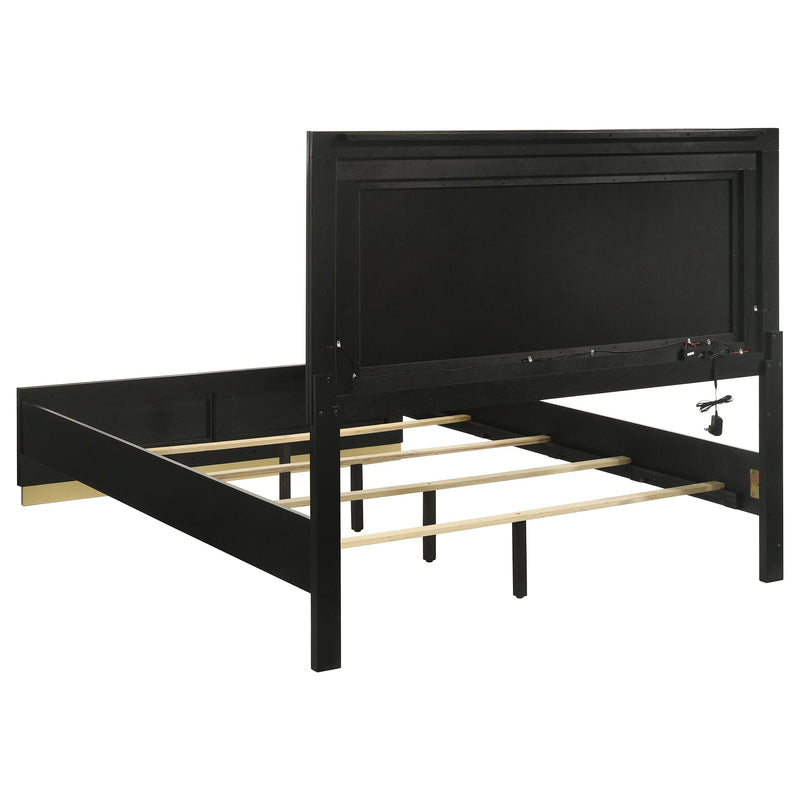 Caraway 5-piece Queen Bedroom Set Black - 224781Q-S5