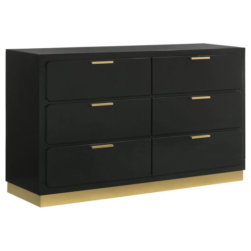 Caraway 5-piece Queen Bedroom Set Black - 224781Q-S5