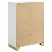Caraway 5-piece Queen Bedroom Set White - 224771Q-S5