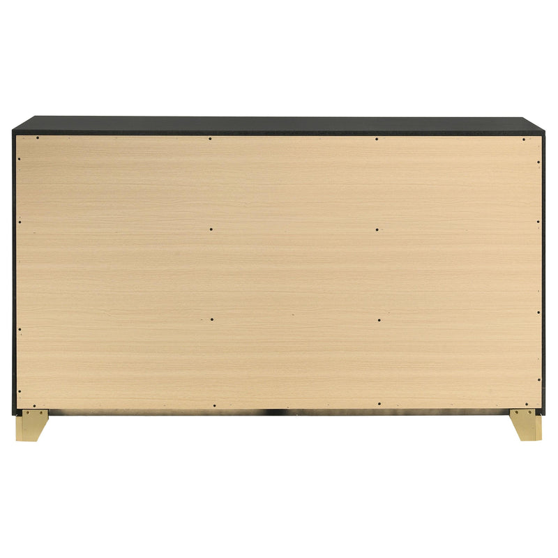 Caraway 6-drawer Dresser Black - 224783