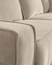 Carceri Cashmere 2-Piece Power Reclining Sectional Loveseat - 87003S1