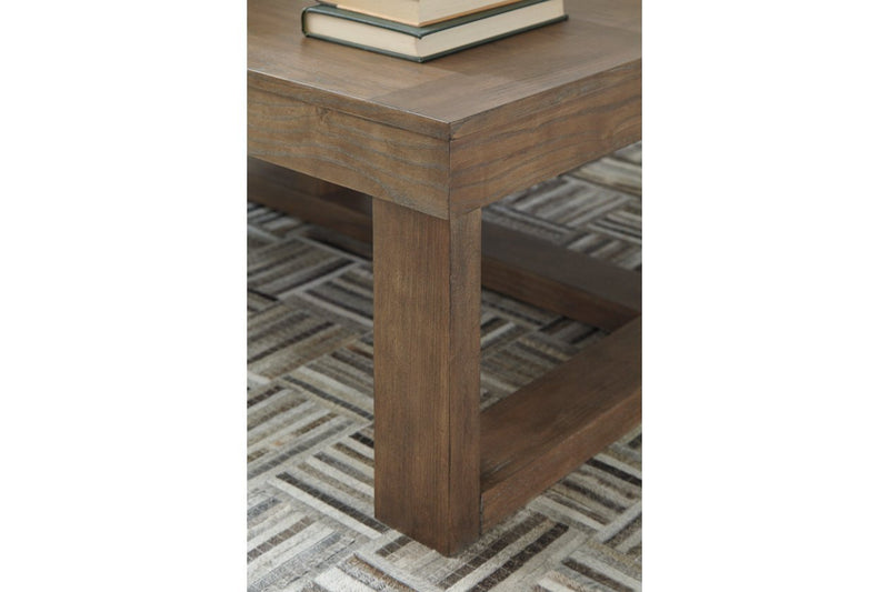 Cariton Gray Coffee Table - Lara FurnitureCoffee Table