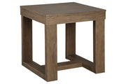 Cariton Gray End Table - Lara FurnitureEnd Table