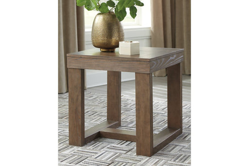 Cariton Gray End Table - Gate FurnitureEnd Table