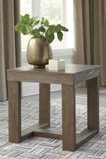 Cariton Gray End Table - Lara FurnitureEnd Table