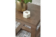 Cariton Gray End Table - Gate FurnitureEnd Table